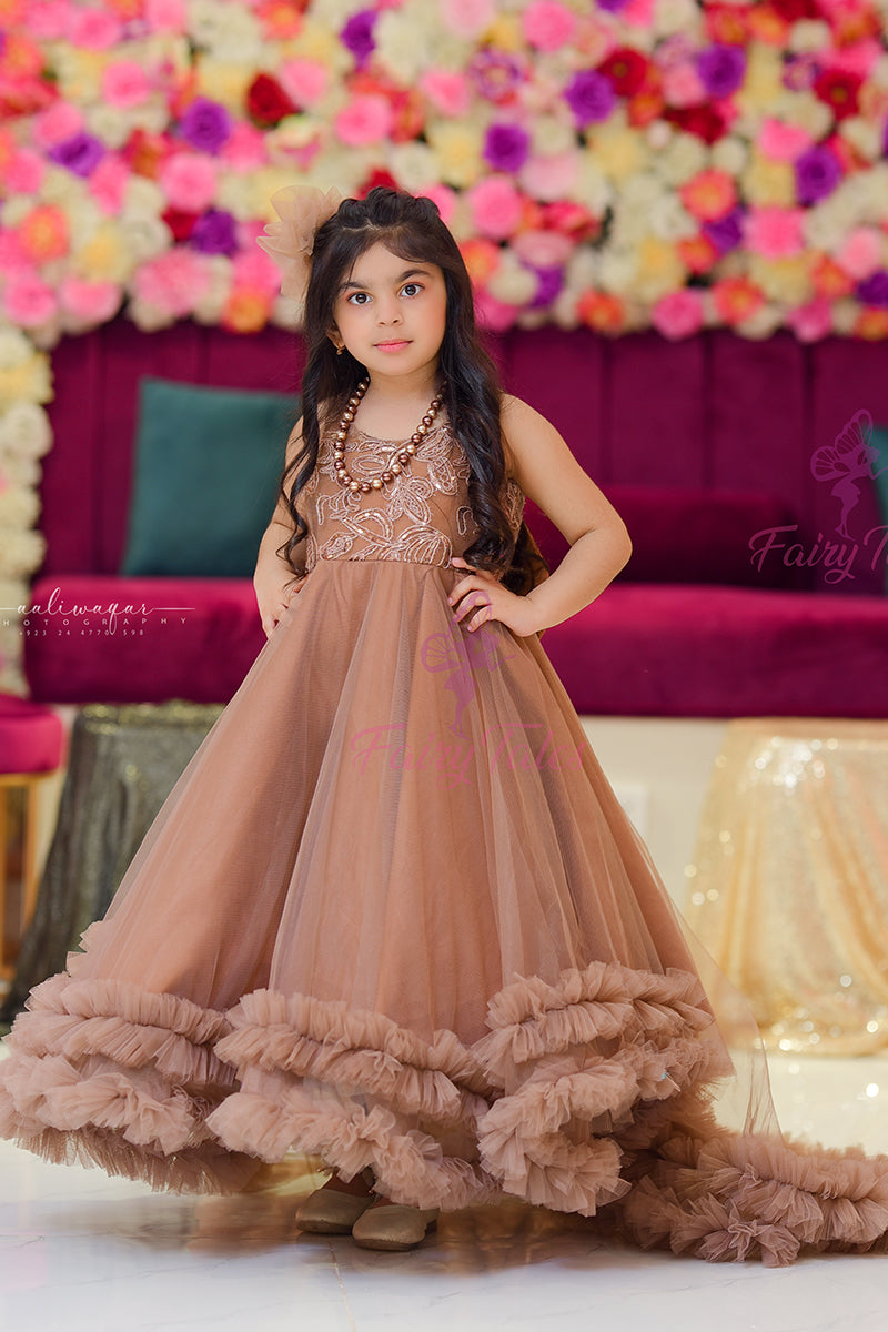 fairy dresses in pakistan Stylish Fairy Frocks for Girls: Cinderella Inspired Designs