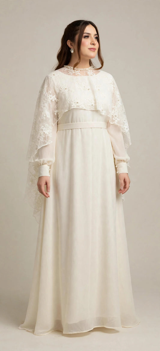 Hina dress in Off-White
